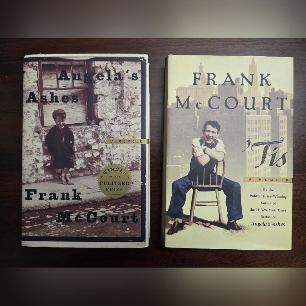 Frank McCourt Book Set - Angela's Ashes & 'Tis